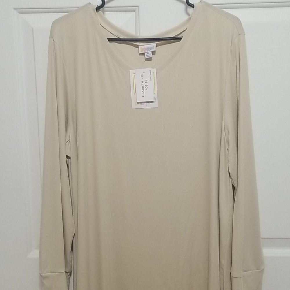 Lularoe Elizabeth XL beige